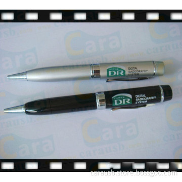 CaraUSB branding ink pen appearance usb disk with laser point